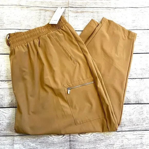 Calvin Klein Ankle pants Brown NWT 2X - Picture 3 of 4